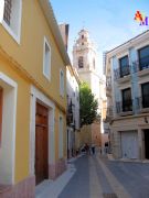 Calle mayor. Aspe, Alicante